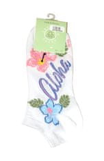 Gemini Dámské ponožky WiK 36340 Fruits & Flowers 35-42 světle růžová 39-42