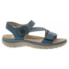 Rieker Dámské sandály 64870-14 blau 41