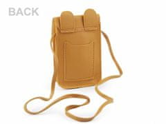 Kraftika 1ks černá dívčí kabelka crossbody 12x18 cm, dětské tašky