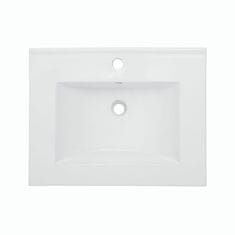BPS-koupelny Koupelnová skříňka s keramickým umyvadlem Flop 60