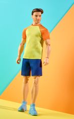 Mattel Barbie Looks Ken ve žlutém tričku HJW85