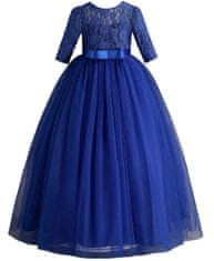 Princess Dívčí společenské šaty vel. 128 - Modré