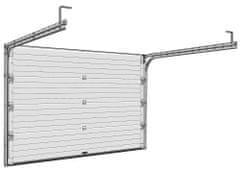 Sekční garážová vrata DIY hnědá RAL8014 2750x2280 mm