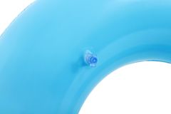 36084 Nafukovací kruh s úchyty - léto, průměr 91cm - modrá