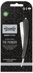 Wilkinson Sword CLASSIC 5s Blades Vintage + Cut Throat břitva + 5ks žiletek