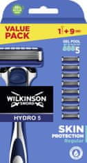 Wilkinson Sword HYDRO 5 Protection XXL holící strojek + 9 kusů náhradních hlavic