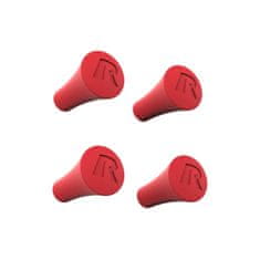 RAM MOUNTS náhradní gumové koncovky pro držák X-Grip, červená, 4ks, RAP-UN-CAP-4-REDU