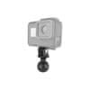 adaptér na outdoorové kamery GoPro Hero s 1" kulovým čepem, RAP-B-202U-GOP1