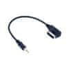 Mobilly Propojovací kabel AMI MMI na 3,5mm audio jack, AUX MP3 adaptér pro vozy VW, Škoda