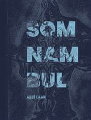 Aleš Lamr: Somnambul - se signovaným a číslovaným grafickým listem autora