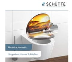 Schütte WC sedátko AFRICA | Duroplast, Soft Close s automatickým klesáním