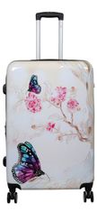 MONOPOL Střední kufr Butterfly