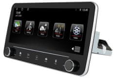 Hizpo 1DIN ANDROID 11 GPS navigace s LCD 10.25" displej
