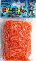 Rainbow Loom Original-gumičky-600ks-perleťové neon oranžovožluté