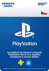 Sony PlayStation Store - Dárková karta 500 Kč
