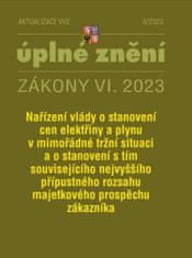 Aktualizace VI/2 2023 Elektřina a plyn, Nařízení vlády o stanovení cen elektřiny a plynu v mimořádné