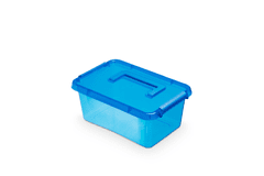 Orplast úložný box s madlem SimpleStore Color 4,5l, Modrá