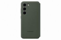 Samsung Flipové pouzdro Smart View pro Galaxy S23+ Khaki