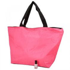 Delami Praktická shopper taška z pevnější textilie Betty, růžová