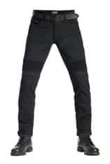 PANDO MOTO kalhoty jeans KARLDO KEV 01 Long černé 34