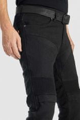 PANDO MOTO kalhoty jeans KARLDO KEV 01 černé 32