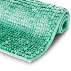 FLHF BATI koupelnová rohožka tyrkysová moderní motiv 70x120 ameliahome