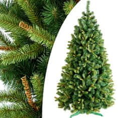 FLHF Vánoční stromeček WIERA barva lahvově zelená klasický styl 270 dekoračních prvků