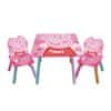Dětský dřevěný stolek + židle PEPPA PIG, PP13984