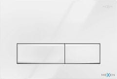 Mexen Fenix 09 splachovací tlačítko bílá lesklá /kompatibilní s geberit sigma up300 a up320/ (600900)