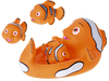 Galaxie Kamenů Mini Club ryba do vany se třemi rybičkami 4m+ 