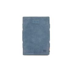 Garzini Kožená vysouvací peněženka na karty Cavare Vintage Sapphire Blue