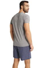Henderson Pánské pyžamo 40668 Worthy grey, šedá, M