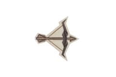 BeWooden Dřevěná brož s motivem střelce Sagittarius Brooch