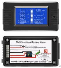 HADEX Chytrý tester baterií PZEM013, rozsah 0-200V, 0-10A