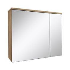 BPS-koupelny Zrcadlová skříňka závěsná bez osvětlení Lido 70 ZS