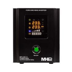 MHpower Záložní zdroj MPU300-12,UPS,300W, čistá sinus