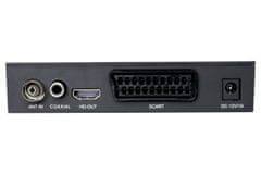 Evolveo Alpha T2, HD DVB-T2 H.265/HEVC multimediální rekordér, HDMI, SCART, USB