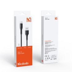 Mcdodo Kabel USB-C, rychlý, robustní, QC 4.0, 1m, Mcdodo CA-2271