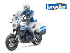 Bruder 62731 Policejní motocykl Ducati s policistou