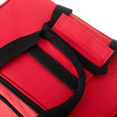 WOWO Červená termo taška na jídlo 16L - Izolační taška pro oběd, snídani, piknik či pláž