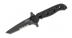 CRKT CR-M16-13SFG M16 - 13SFG Special Forces taktický nůž 8,9 cm, celočerná, G10, záštita