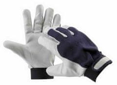 MDTools Pracovní rukavice PELICAN BLUE, kozinková dlaň, velikost 9