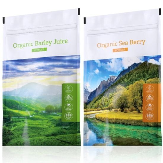 Energy Organic Barley Juice powder 100 g + Organic Sea Berry powder 100 g