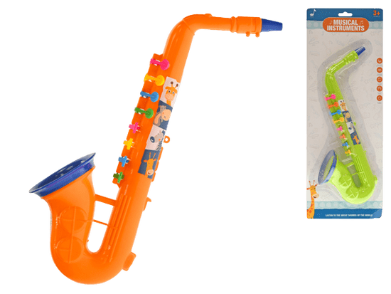 Galaxie Kamenů Saxofon 37cm na kartě