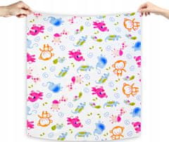 BabyBoom Plenko ručník flanelový 60x50cm oranžová opice