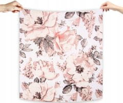 BabyBoom Plenko ručník flanelový 60x50cm lososová květina