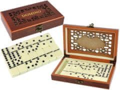 shumee Logická hra Domino, dřevěný balíček, 28 dílků