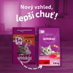 Whiskas granule hovězí pro dospělé kočky 3,8 kg