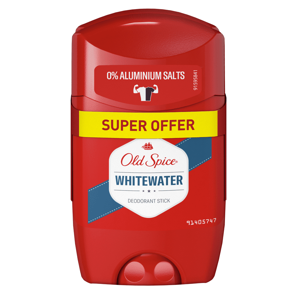 Levně Old Spice Whitewater Deodorant Stick For Men 2x50 ml