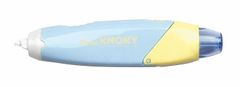 Pentel Korekční páska "Knoky", modro-žlutá, 5 mm x 6 m, znovu plnitelná